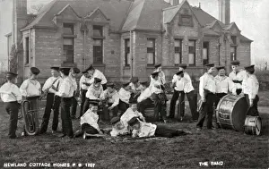 Newland Prints: Newland Cottage Homes, Hull - Band