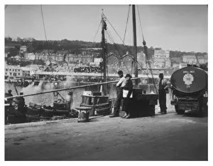 Petrol Prints: Newlyn Cornwall 1939