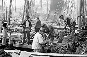 Newlyn Prints: Newlyn Fishermen