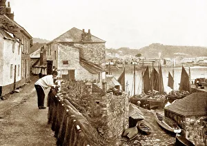 Newlyn Harbour early 1900's