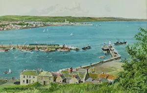 Cornish Prints: Newlyn Harbour and Penzance, Cornwall