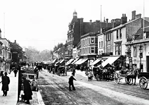 Newmarket High Street early 1900s