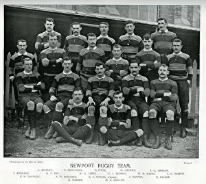 Packer Gallery: Newport Rugby Team