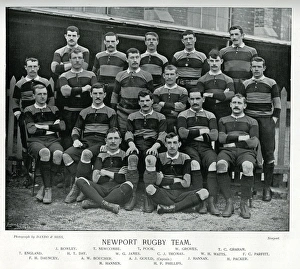 Gould Gallery: Newport Rugby Team