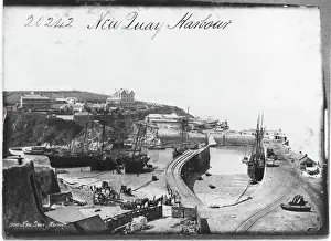 Harbours Prints: Newquay Docks