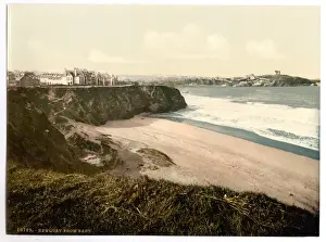 New Quay Prints: Newquay, from East, Cornwall, England