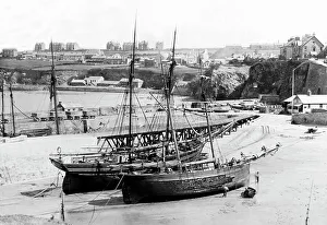 Newquay Harbour early 1900s