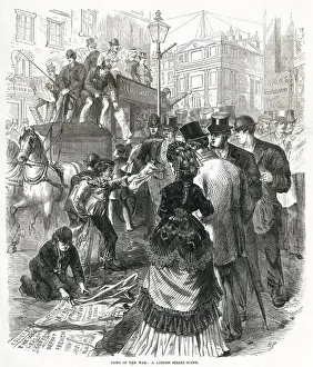News of Franco-Prussian War 1870