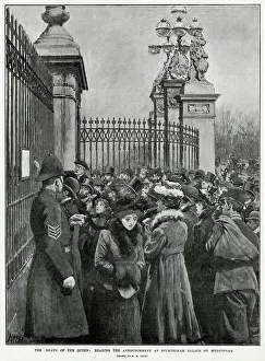 News of Victoria's Death 1901
