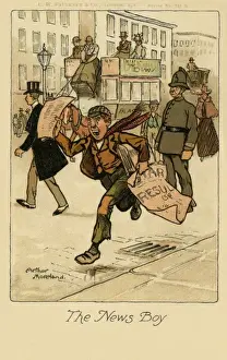 Hurries Prints: The Newsboy