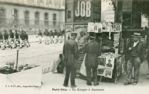 Newspaper kiosk in Paris