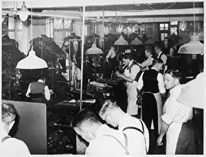 Newspaper Office 1930S