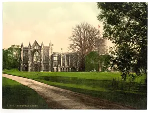 Notts Prints: Newstead Abbey, Notts, England