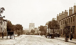 Newton Prints: Newton le Willows High Street early 1900s