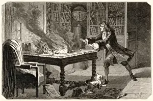 1689 Prints: Newtons Dog Diamond