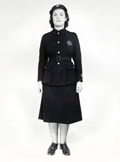 NFS (London Region No 5) firewomans uniform, WW2