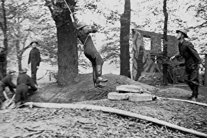 NFS (London Region) assault course training exercises, WW2