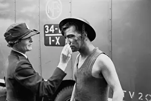 NFS (London Region) assault course training exercises, WW2