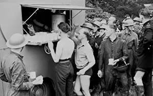 NFS (London Region) assault course training exercises, WW2