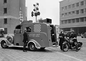 Areas Prints: NFS (London Region) Fire Force 35 Control Unit, WW2