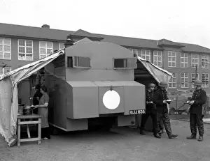NFS (London Region) mobile kitchen vehicle, WW2