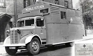 NFS (London Region) mobile kitchen vehicle, WW2