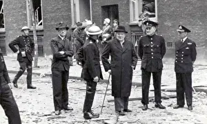 NFS (London Region) Pimlico V1 bombing attack, WW2