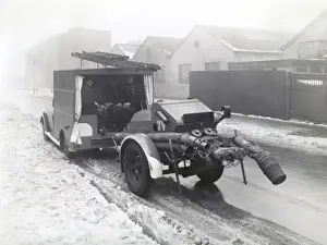 Towing Prints: NFS towing unit and trailer pump, WW2