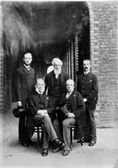 Woodward Prints: NHM Geology Department staff, 1881