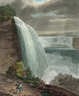 Niagara falls from Goat island