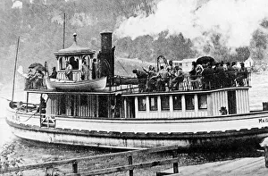 Pre 1900 Prints: Niagara Falls - Maid of the Mist - pre-1900