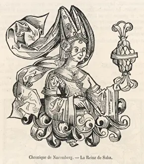 Sheba Prints: Nicaule, Queen of Sheba