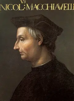 Anonymous Prints: Niccolo Machiavelli