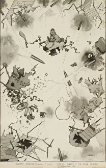 Shelling Collection: A Nice Conclusion, by William Heath Robinson, WW1