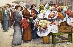 Bouquets Collection: Nice, France - Flower Market