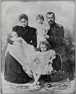 Images Dated 12th May 2017: Nicholas II and his family 1900