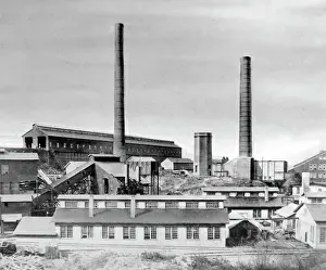 Nickel Prints: Nickel Mine, Sudbury, Ontario, Canada, early 1900s