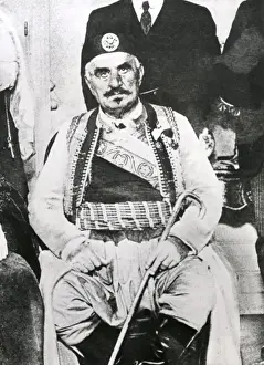 Nicolas I of Montenegro, exiled in France, WW1