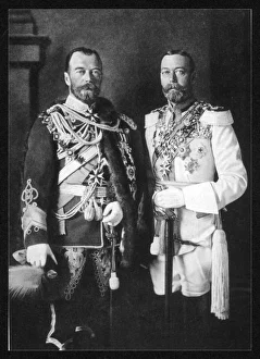 1865 Collection: Nicolas Ii / George V Phot