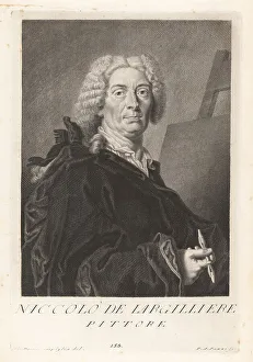 Nicolas de Largillière, French portrait painter, 1656-1746