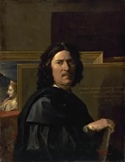 Classicism Prints: Nicolas Poussin (1594-1665). Painter of the classical French