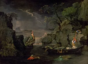 Painter Collection: Nicolas Poussin (1594-1665). The Four Seasons. Winter or The