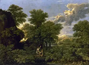 Louvre Prints: Nicolas Poussin (1594-1665). Spring (The Earthly Paradise)