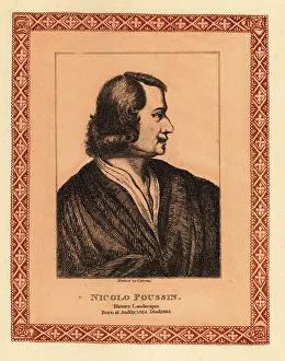 Authentic Originals Prints: Nicolas Poussin, French Baroque painter