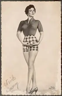 Heels Prints: Nicole Maurey in Shorts