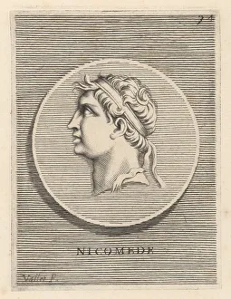 Ignatio De Lazari Prints: Nicomedes II Epiphanes, king of Bithynia from 149 to c. 127 BC