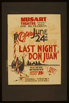 Last night of Don Juan Last night of Don Juan