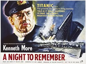 Baker Collection: A Night to Remember, film poster