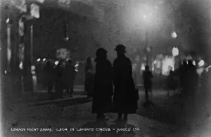 Ludgate Prints: Night Scene at Ludgate Circus