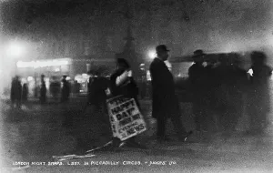 Nearby Prints: Night Scene in Piccadilly Circus
